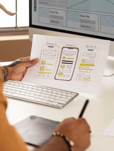 Wireframing & Concepting